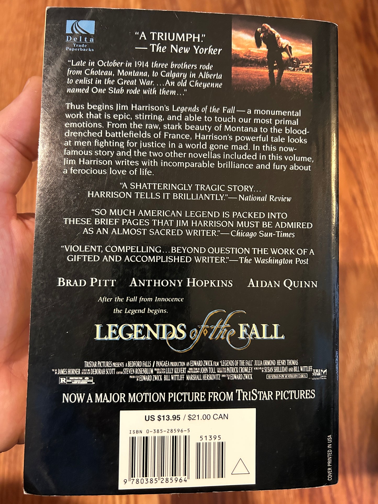 Legends of the Fall by Jim Harrison