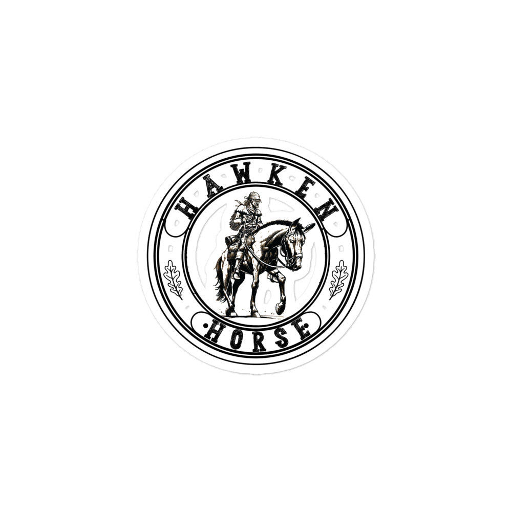 Hawken Horse sticker