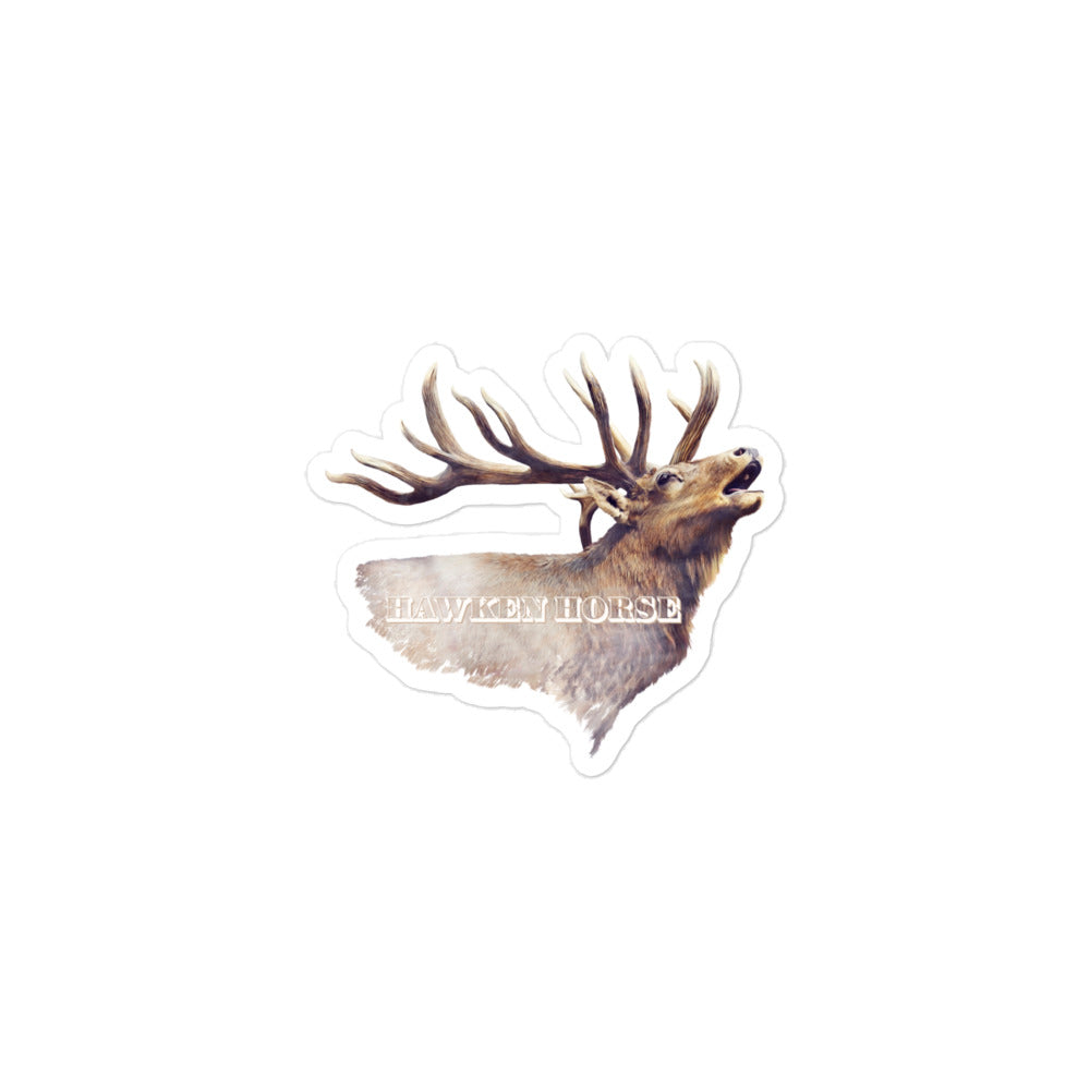 Wapiti Decal sticker