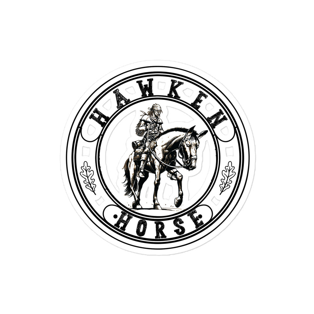 Hawken Horse sticker