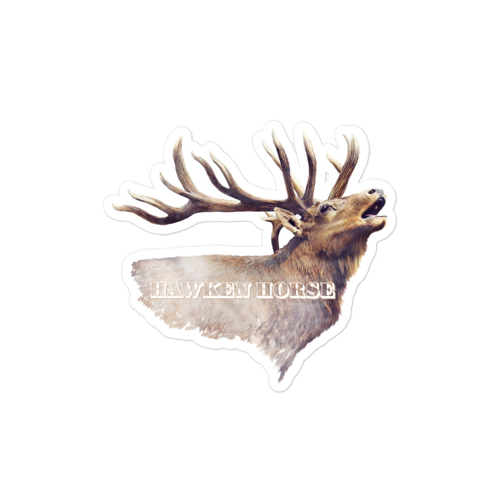 Wapiti Decal sticker