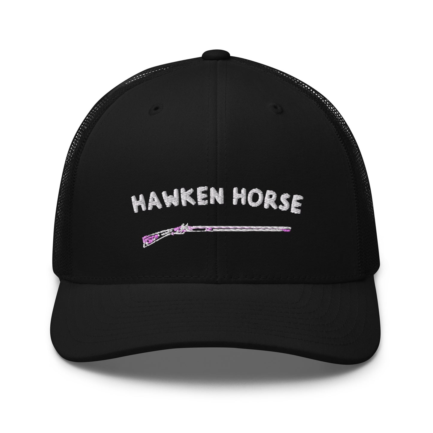 Classic Hawken Horse Trucker Cap