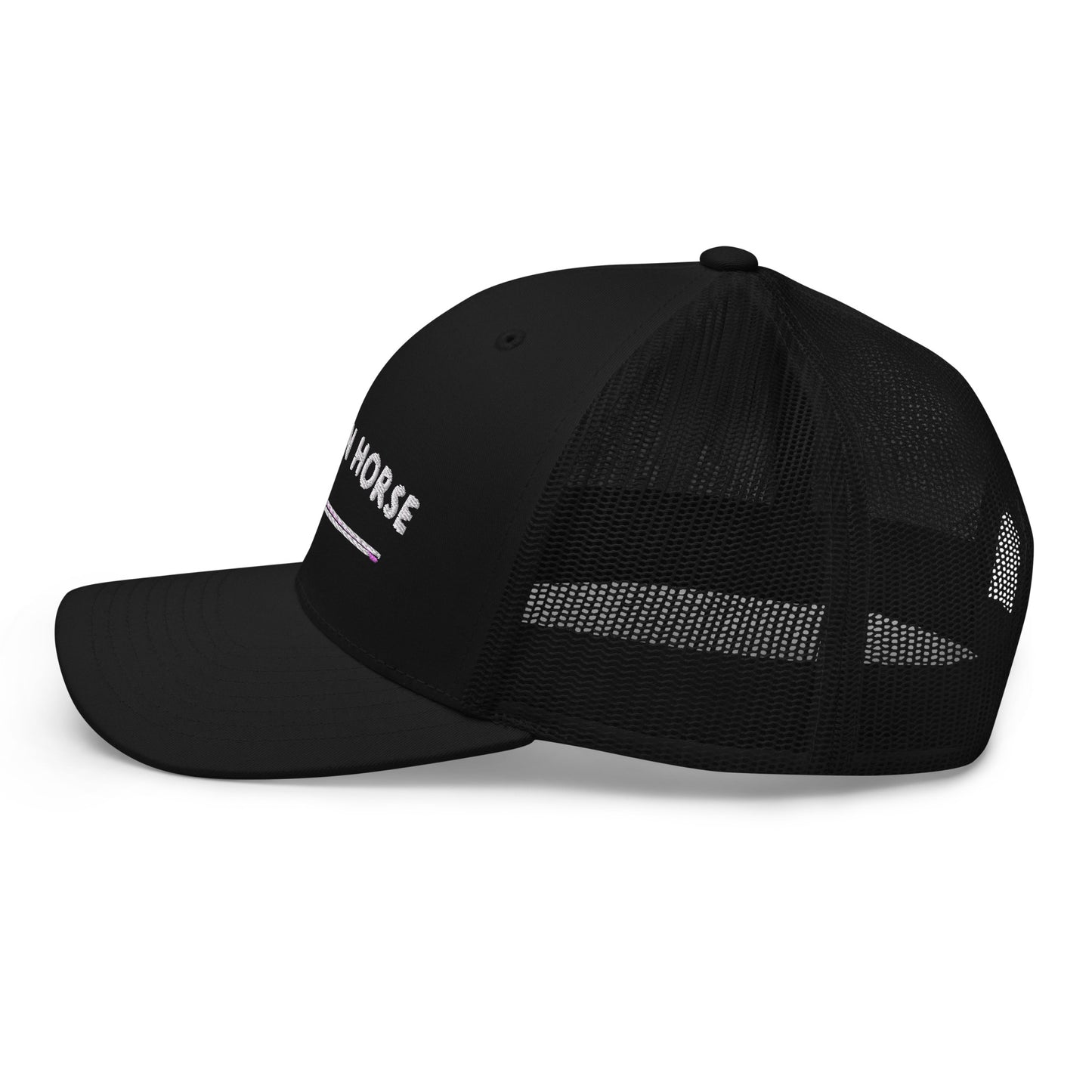 Classic Hawken Horse Trucker Cap