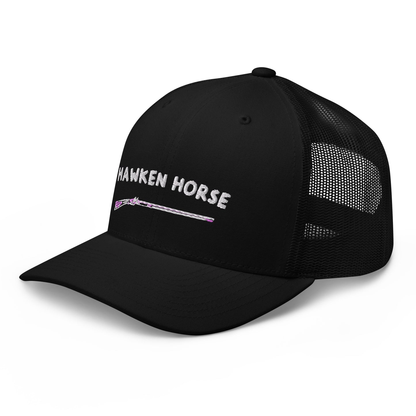 Classic Hawken Horse Trucker Cap