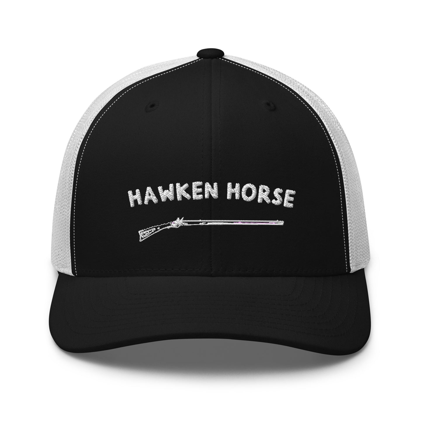 Classic Hawken Horse Trucker Cap
