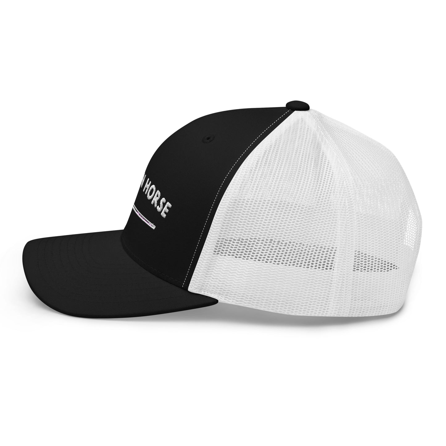 Classic Hawken Horse Trucker Cap