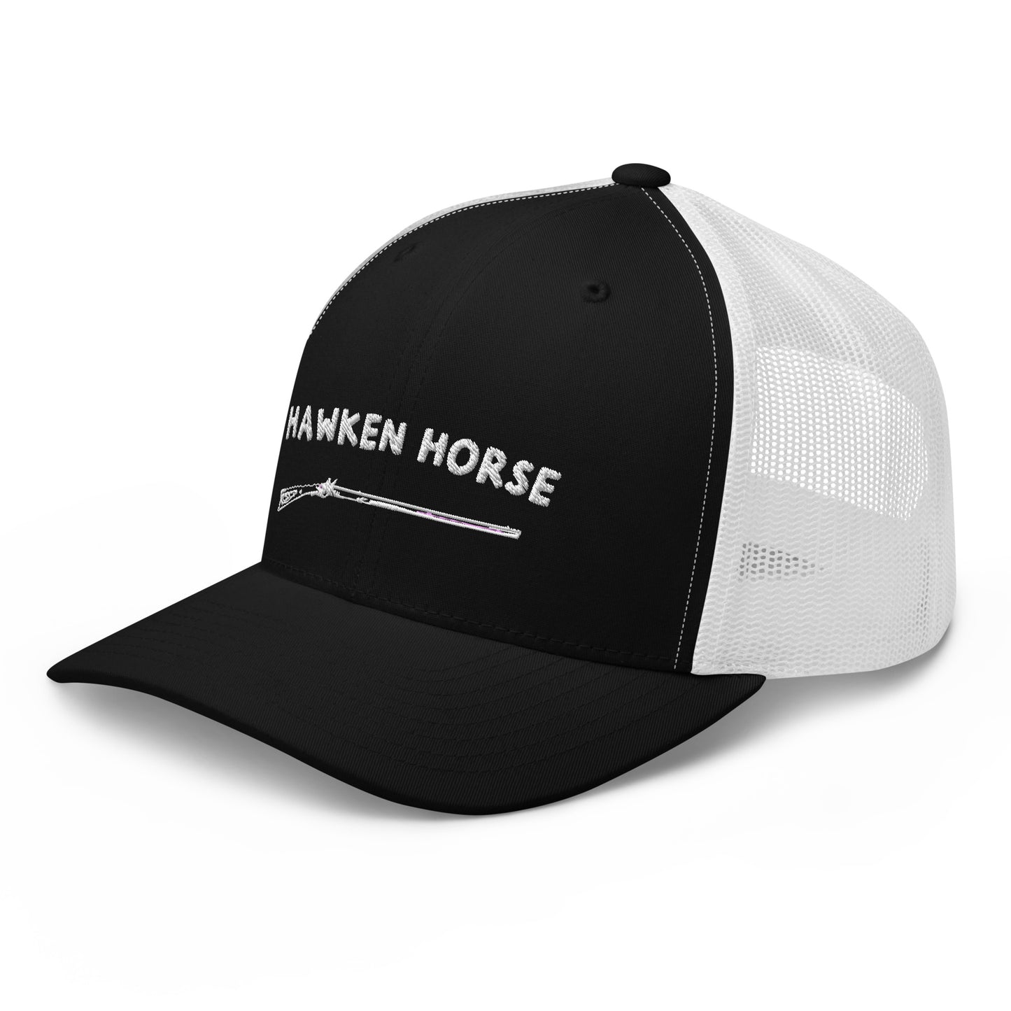 Classic Hawken Horse Trucker Cap