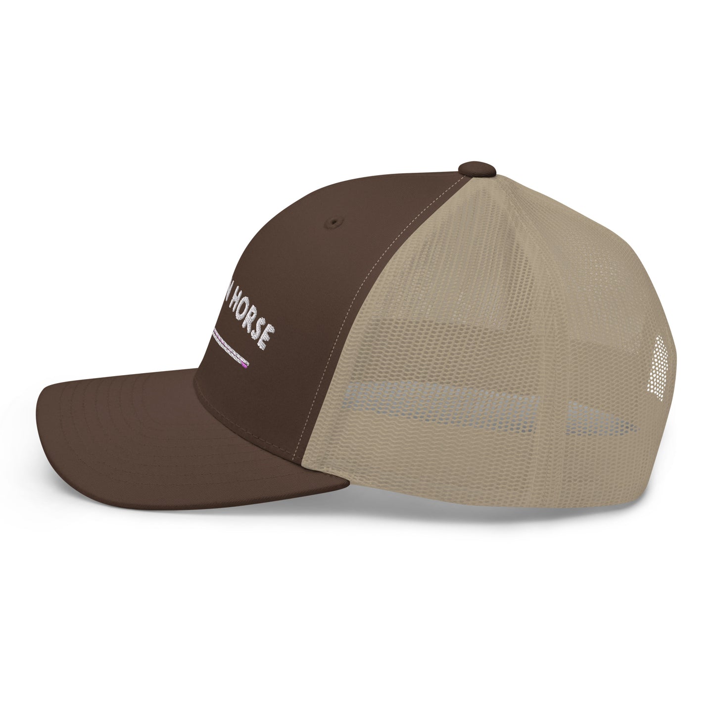 Classic Hawken Horse Trucker Cap