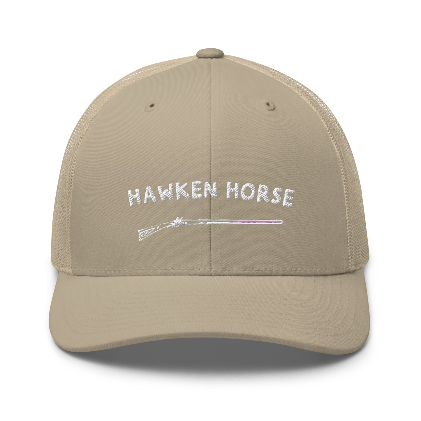 Classic Hawken Horse Trucker Cap