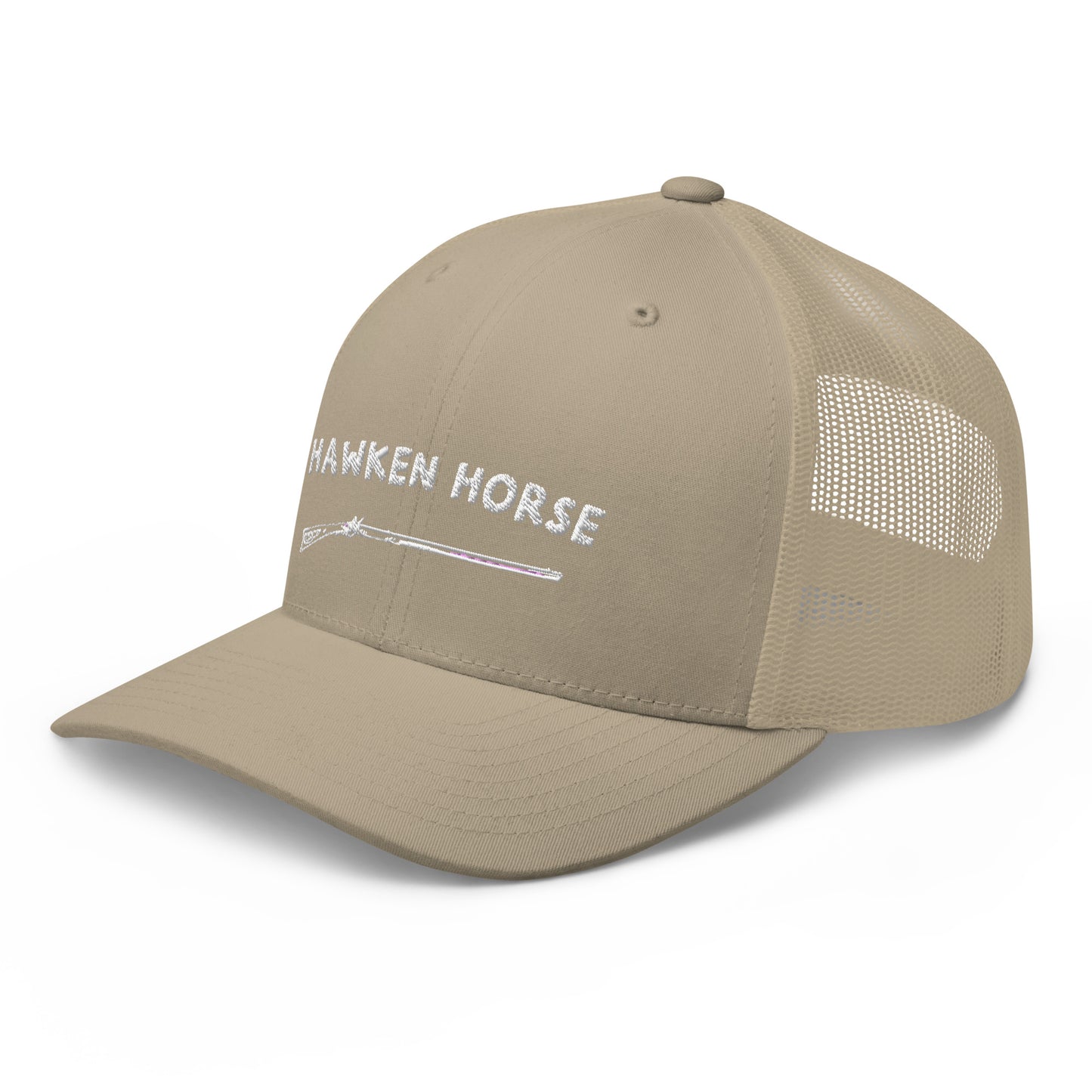 Classic Hawken Horse Trucker Cap
