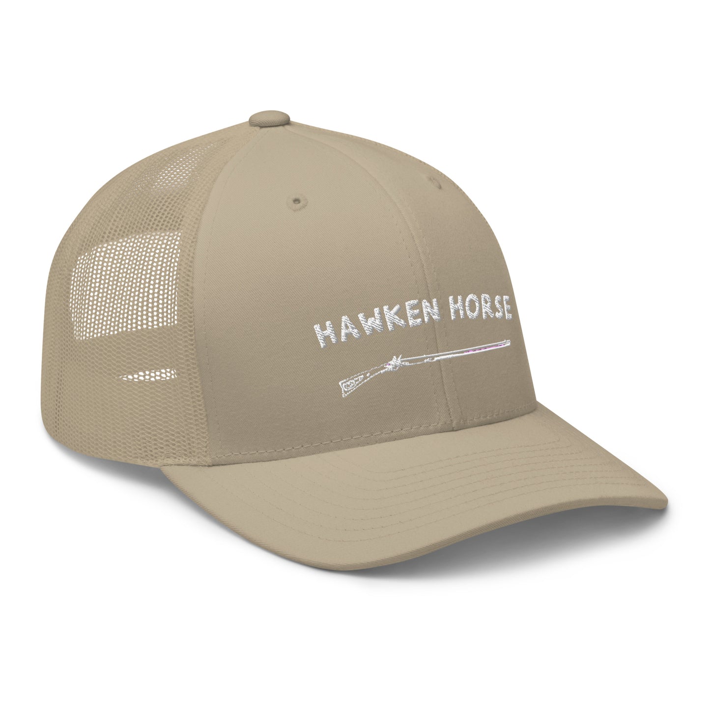Classic Hawken Horse Trucker Cap
