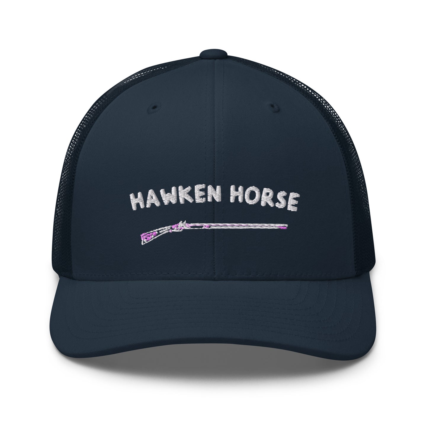 Classic Hawken Horse Trucker Cap