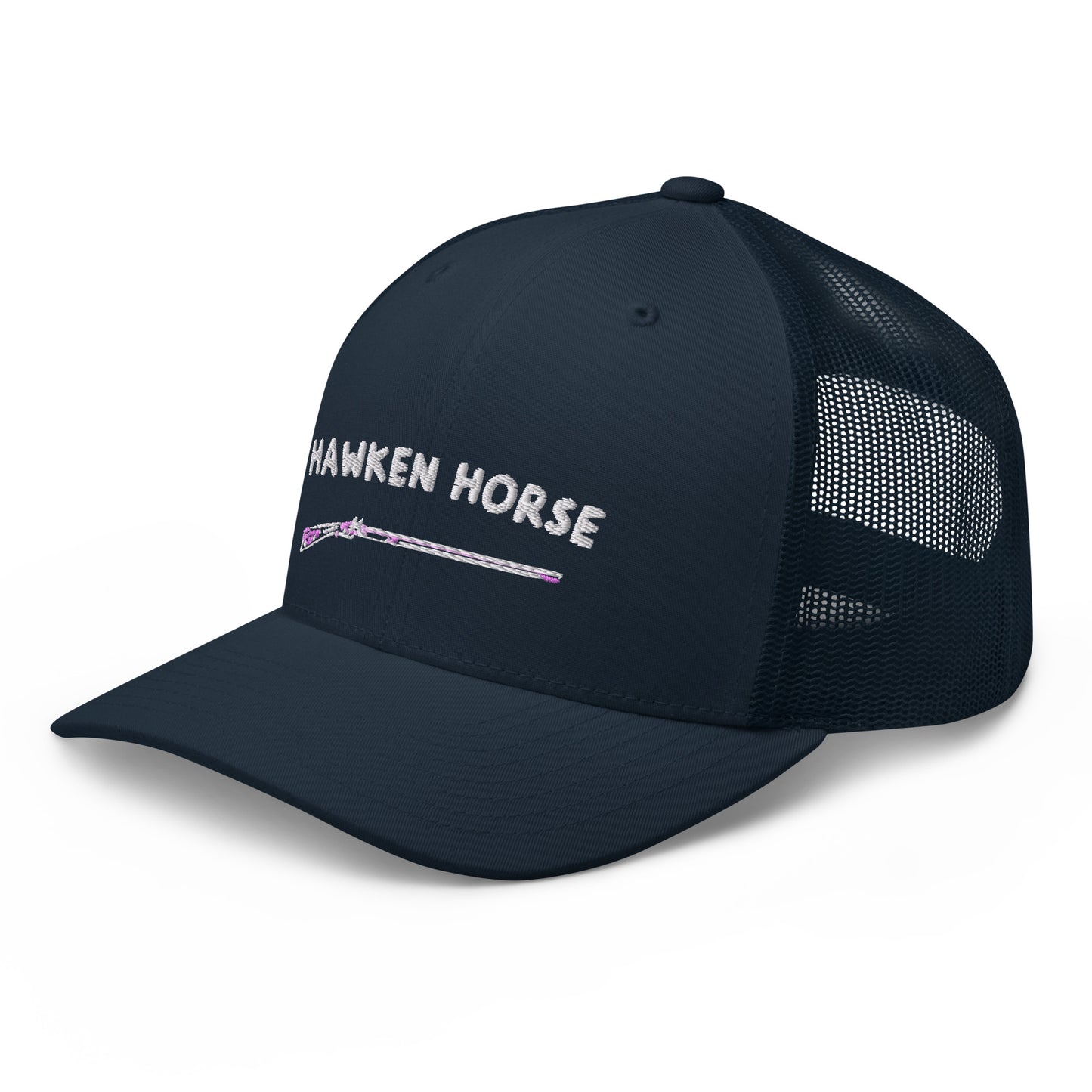 Classic Hawken Horse Trucker Cap