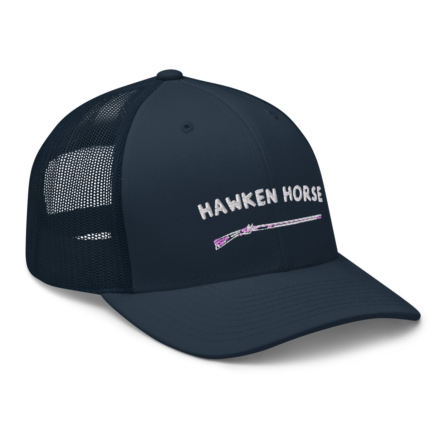 Classic Hawken Horse Trucker Cap