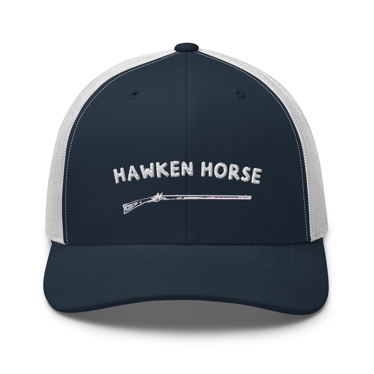 Classic Hawken Horse Trucker Cap