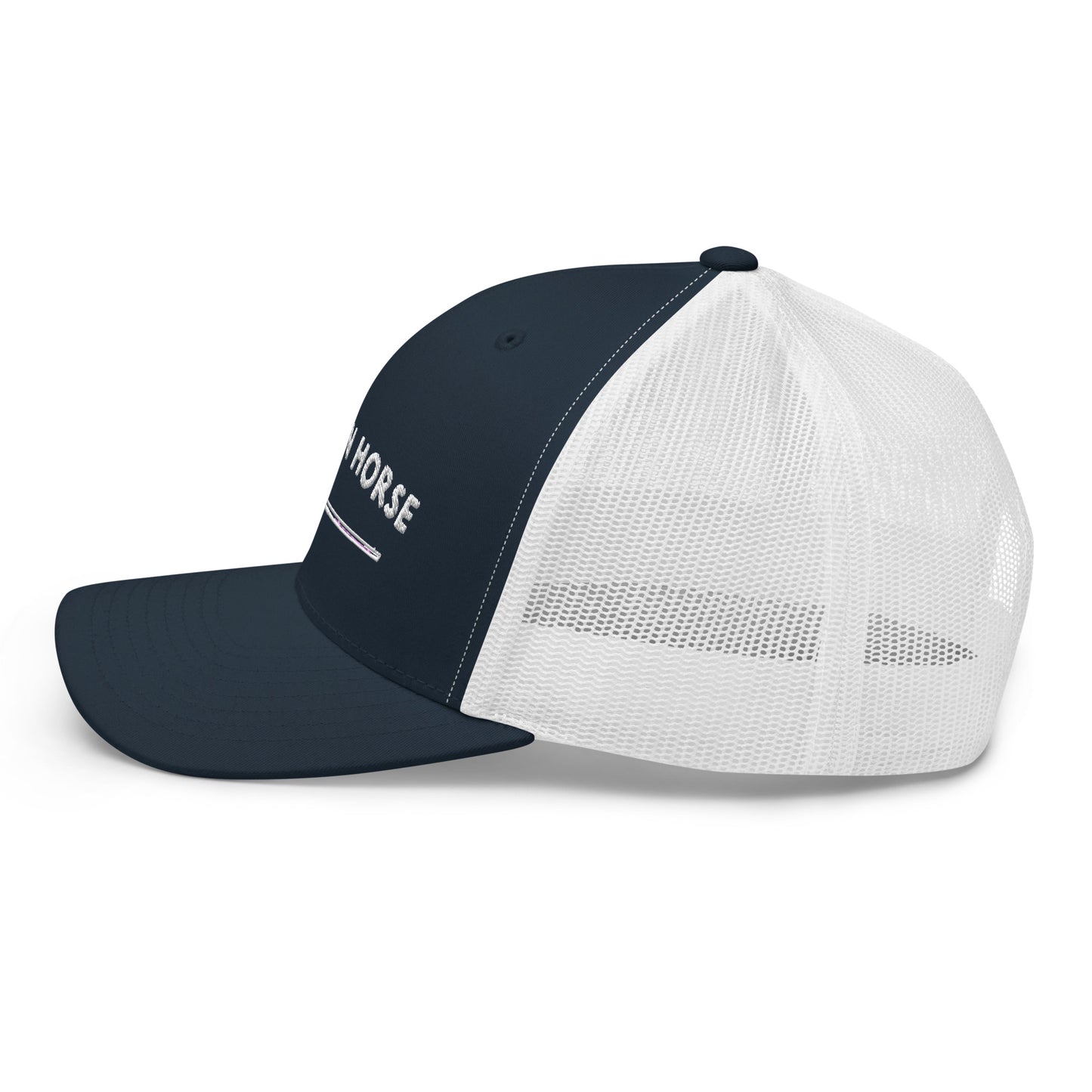 Classic Hawken Horse Trucker Cap