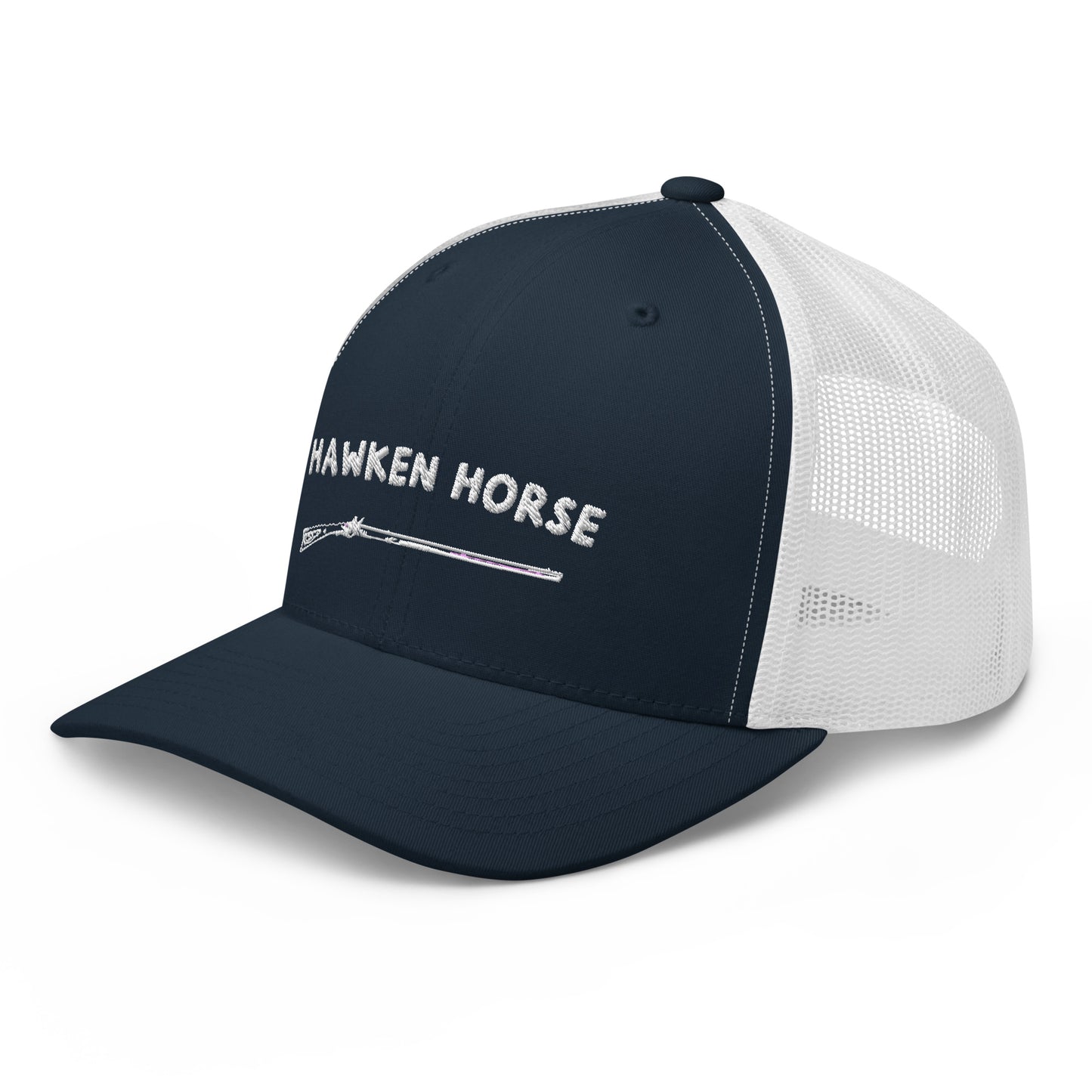 Classic Hawken Horse Trucker Cap
