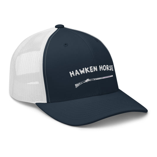 Classic Hawken Horse Trucker Cap