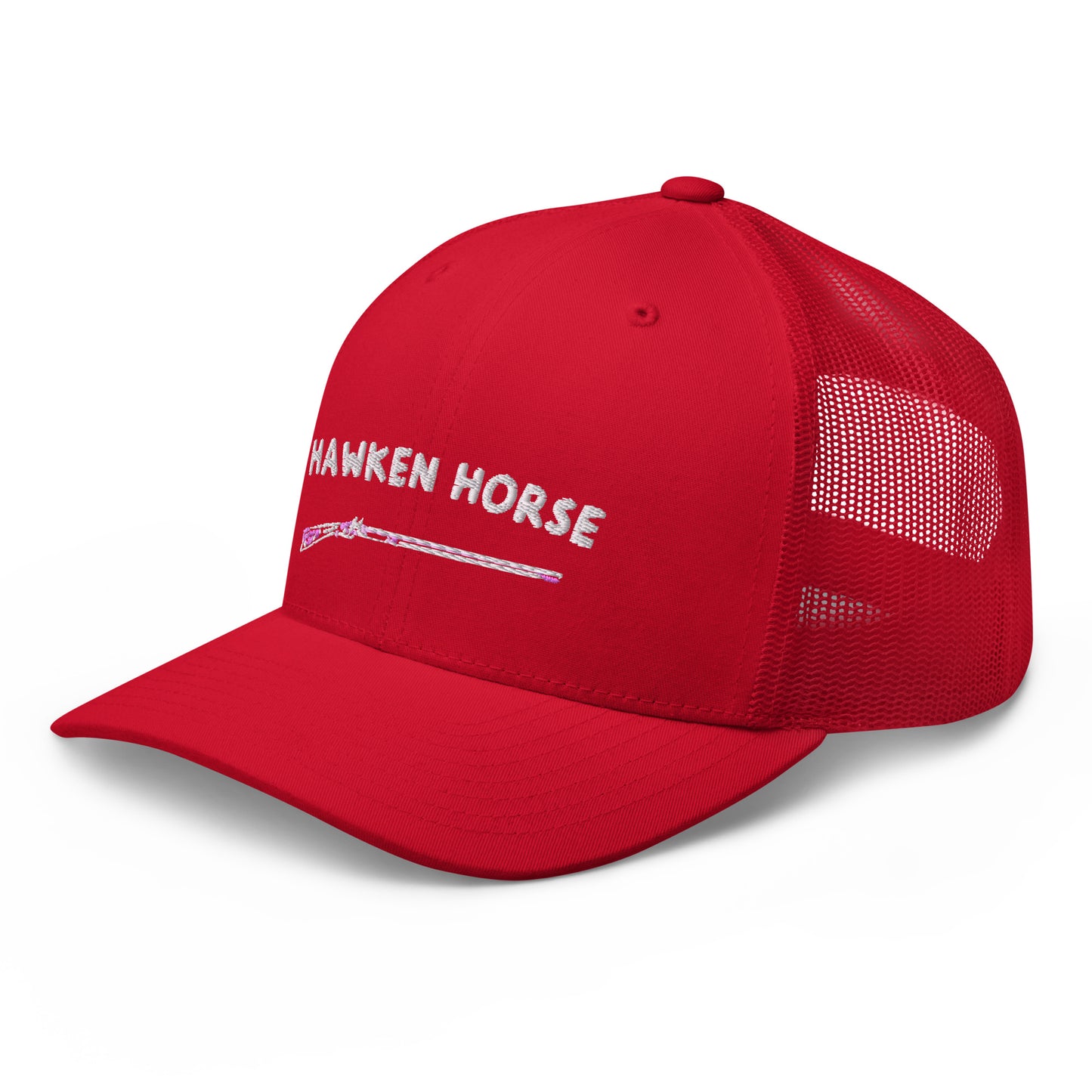 Classic Hawken Horse Trucker Cap