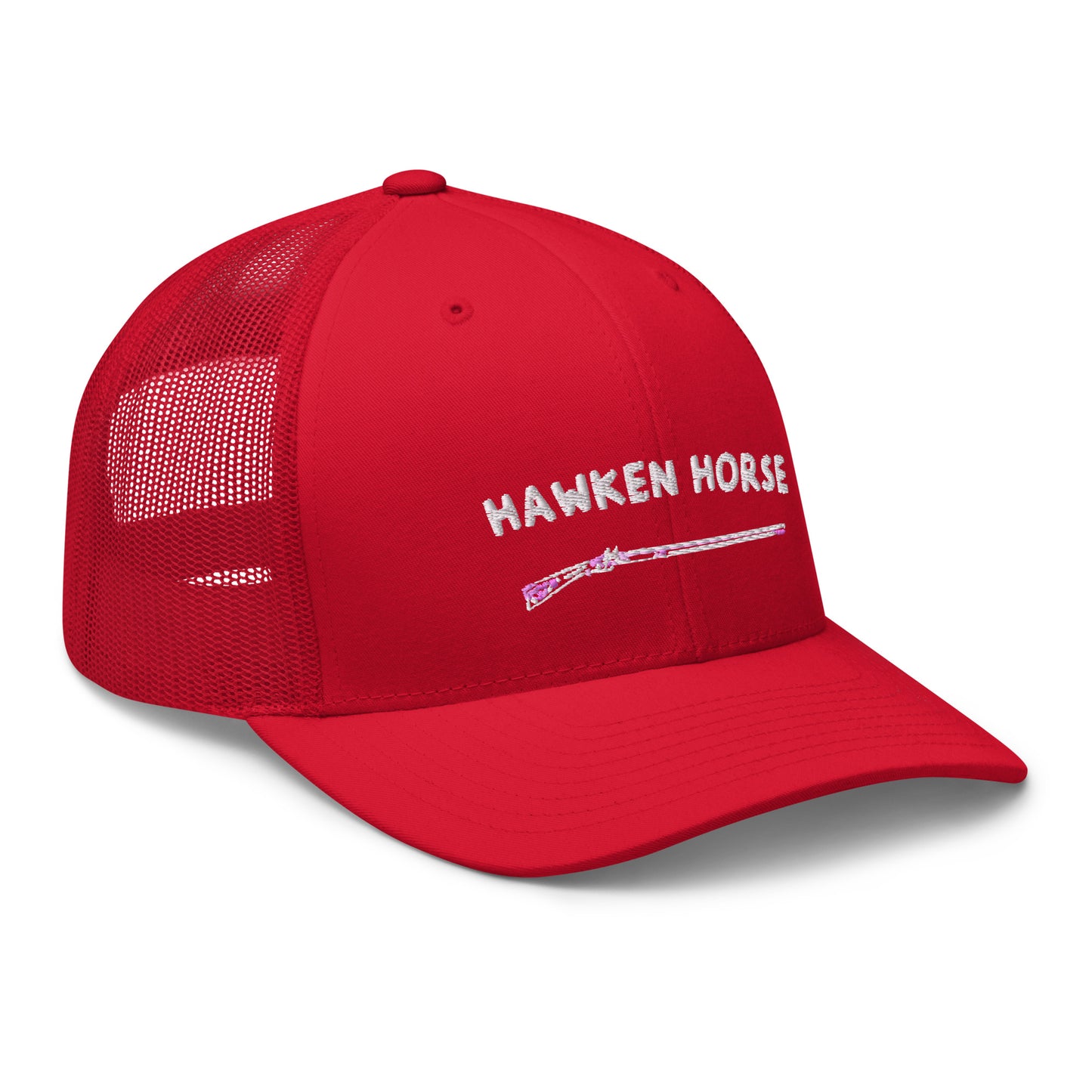 Classic Hawken Horse Trucker Cap