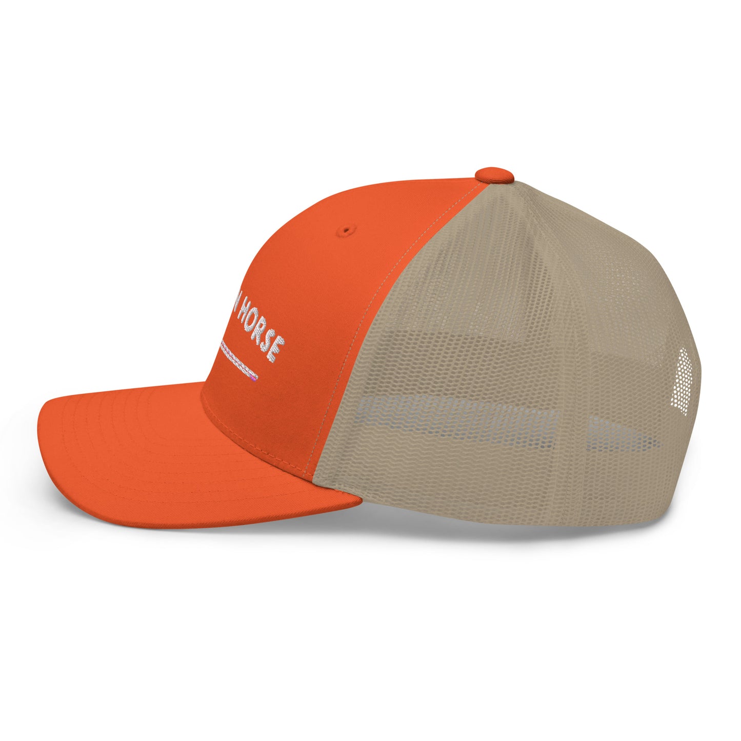 Classic Hawken Horse Trucker Cap