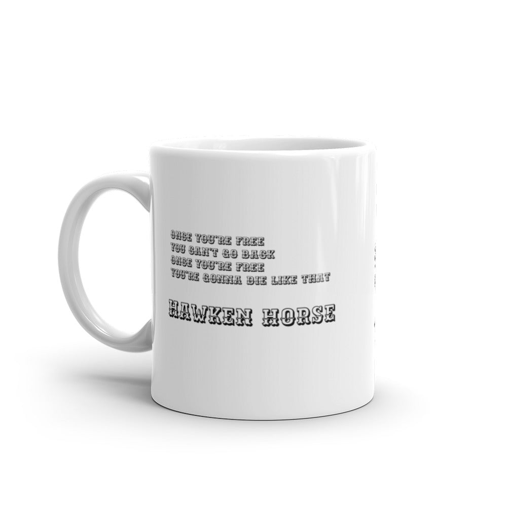 'Free' Lyric mug