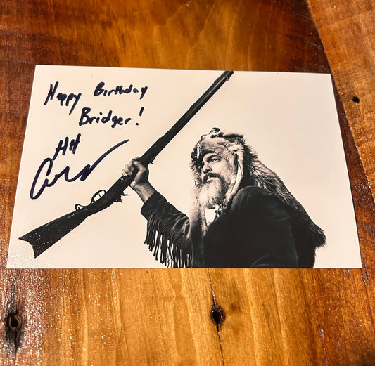 Autographed 4x6