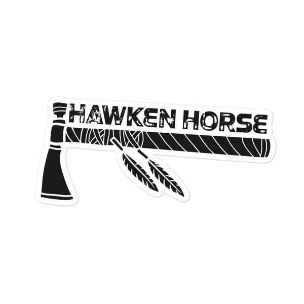 Tomahawk sticker – Hawken Horse