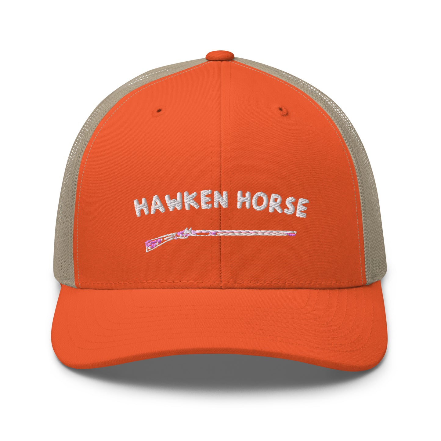 Classic Hawken Horse Trucker Cap