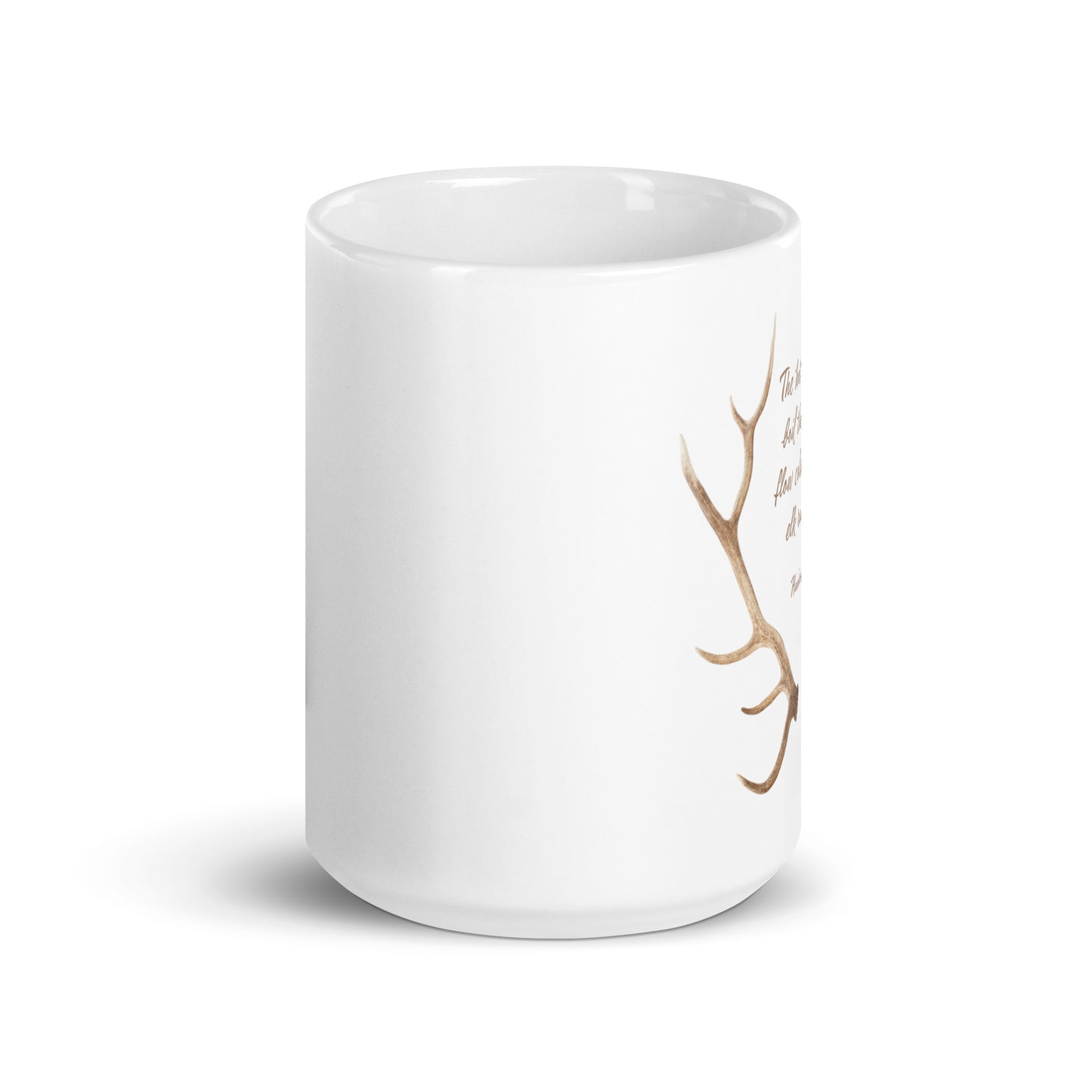 Elk Run High glossy mug